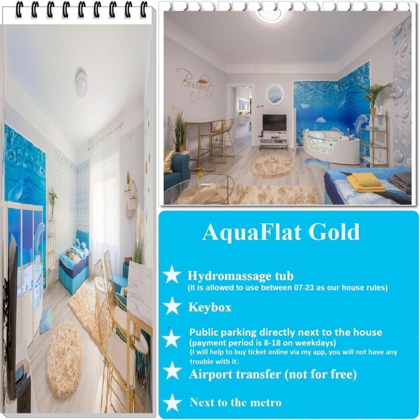 Aquaflat Gold Lejlighed Budapest Eksteriør billede